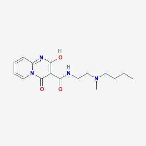 molecular formula C16H22N4O3 B2952995 N-(2-(丁基(甲基)氨基)乙基)-2-羟基-4-氧代-4H-吡啶并[1,2-a]嘧啶-3-甲酰胺 CAS No. 886901-37-7