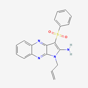 1-allyl-3-(phenylsulfonyl)-1H-pyrrolo[2,3-b]quinoxalin-2-amine