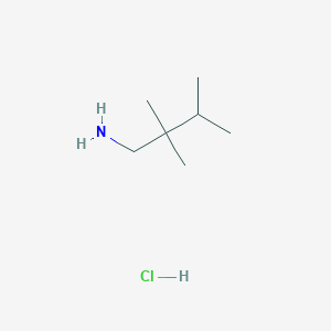molecular formula C7H18ClN B2953039 2,2,3-三甲基丁胺盐酸盐 CAS No. 1798020-73-1