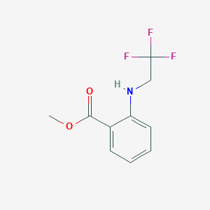 Methyl 2-(2,2,2-trifluoroethylamino)benzoate
