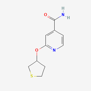 2-((Tetrahydrothiophen-3-yl)oxy)isonicotinamide