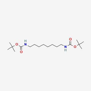molecular formula C18H36N2O4 B2953198 Di-tert-butyl octane-1,8-diyldicarbamate CAS No. 82409-00-5