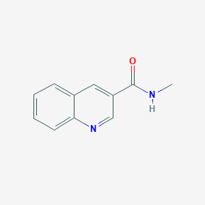 molecular formula C11H10N2O B2953251 N-methylquinoline-3-carboxamide CAS No. 50354-38-6