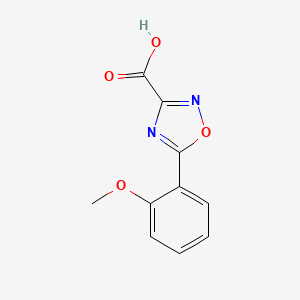 molecular formula C10H8N2O4 B2953285 5-(2-Methoxyphenyl)-1,2,4-oxadiazole-3-carboxylic acid CAS No. 1260640-77-4