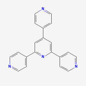 molecular formula C20H14N4 B2953563 2,4,6-Tris(4-pyridyl)pyridine CAS No. 113919-79-2