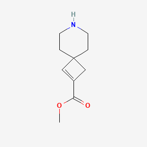 molecular formula C10H15NO2 B2953632 Methyl 7-azaspiro[3.5]non-2-ene-2-carboxylate CAS No. 2287271-40-1