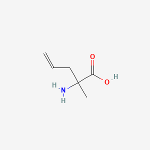 molecular formula C6H11NO2 B2953685 2-Amino-2-methylpent-4-enoic acid CAS No. 64298-91-5; 96886-55-4; 96886-56-5