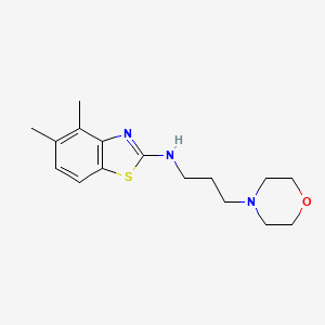4,5-dimethyl-N-(3-morpholinopropyl)benzo[d]thiazol-2-amine