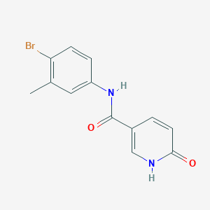 N-(4-bromo-3-methylphenyl)-6-hydroxynicotinamide