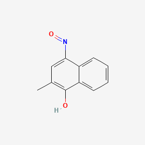 molecular formula C11H9NO2 B2953738 2-甲基-4-硝基萘酚-1-醇 CAS No. 1822648-26-9