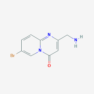 2-(aminomethyl)-7-bromo-4H-pyrido[1,2-a]pyrimidin-4-one