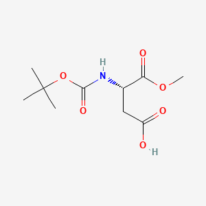 molecular formula C10H17NO6 B2953768 Boc-asp-ome CAS No. 7697-27-0; 98045-03-5