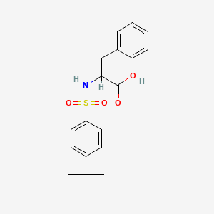 ((4-(Tert-butyl)phenyl)sulfonyl)phenylalanine