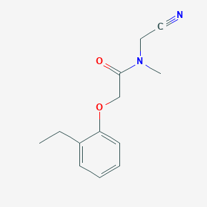 N-(cyanomethyl)-2-(2-ethylphenoxy)-N-methylacetamide