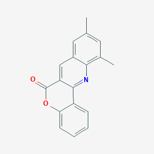 9,11-dimethyl-6H-chromeno[4,3-b]quinolin-6-one