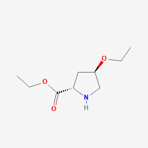 Ethyl (2S,4R)-4-ethoxypyrrolidine-2-carboxylate