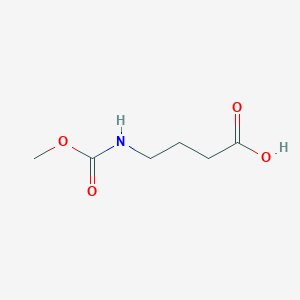 molecular formula C6H11NO4 B2953906 4-[(Methoxycarbonyl)amino]butanoic acid CAS No. 188845-07-0