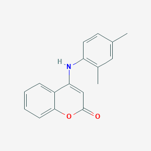 4-(2,4-dimethylanilino)-2H-chromen-2-one