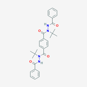 N'~1~,N'~4~-dibenzoyl-N~1~,N~4~-di(tert-butyl)terephthalohydrazide