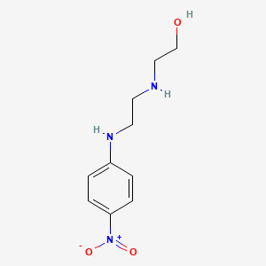2-({2-[(4-Nitrophenyl)amino]ethyl}amino)ethanol