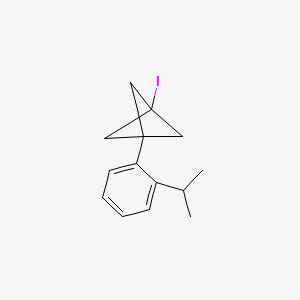 1-Iodo-3-(2-propan-2-ylphenyl)bicyclo[1.1.1]pentane