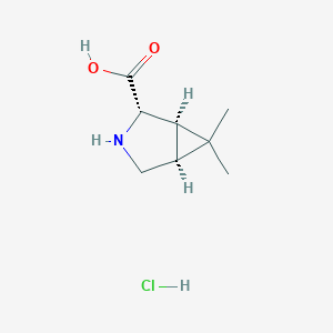 (1R,2S,5S)-6,6-dimethyl-3-azabicyclo[3.1.0]hexane-2-carboxylic acid hydrochloride