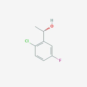 molecular formula C8H8ClFO B2954190 (S)-1-(2-Chloro-5-fluorophenyl)ethanol CAS No. 1932506-72-3
