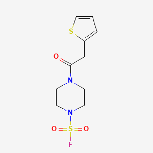 4-(2-Thiophen-2-ylacetyl)piperazine-1-sulfonyl fluoride