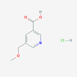 5-(Methoxymethyl)pyridine-3-carboxylic acid hydrochloride