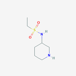N-(piperidin-3-yl)ethane-1-sulfonamide