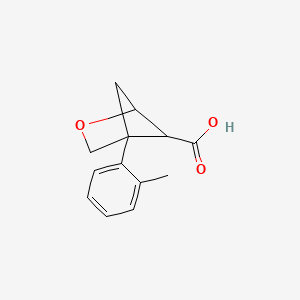 4-(2-Methylphenyl)-2-oxabicyclo[2.1.1]hexane-5-carboxylic acid