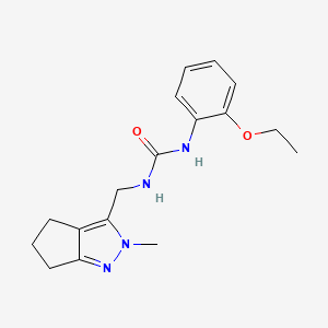 1-(2-Ethoxyphenyl)-3-((2-methyl-2,4,5,6-tetrahydrocyclopenta[c]pyrazol-3-yl)methyl)urea