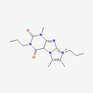 molecular formula C16H23N5O2 B2954763 1,6,7-trimethyl-3,8-dipropyl-1H,2H,3H,4H,8H-imidazo[1,2-g]purine-2,4-dione CAS No. 878720-77-5