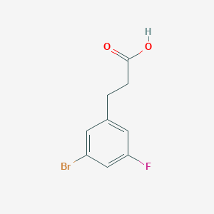 3-(3-Bromo-5-fluorophenyl)propanoic acid