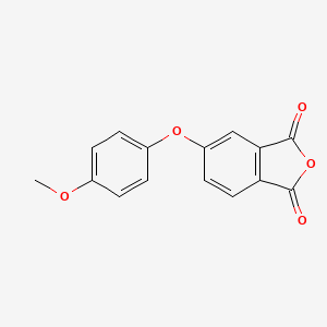 molecular formula C15H10O5 B2954892 5-(4-Methoxyphenoxy)isobenzofuran-1,3-dione CAS No. 63196-11-2