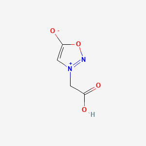 3-(Carboxymethyl)-1,2,3-oxadiazol-3-ium-5-olate