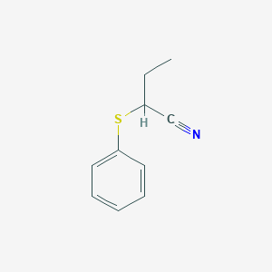 2-Phenylsulfanylbutanenitrile