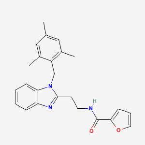 N-{2-[1-(mesitylmethyl)-1H-benzimidazol-2-yl]ethyl}-2-furamide