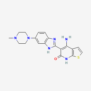 molecular formula C19H20N6OS B2955058 HPK1-IN-2 dihydrochloride CAS No. 2416245-96-8