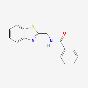 N-(1,3-benzothiazol-2-ylmethyl)benzamide
