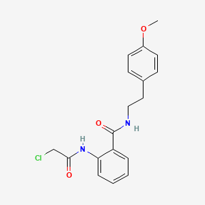 2-(2-Chloro-acetylamino)-N-[2-(4-methoxy-phenyl)-ethyl]-benzamide