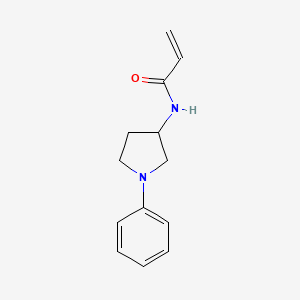 N-(1-Phenylpyrrolidin-3-yl)prop-2-enamide