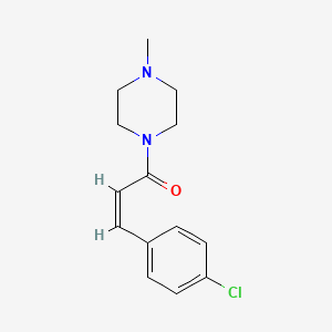 1-[3-(4-Chlorophenyl)acryloyl]-4-methylpiperazine