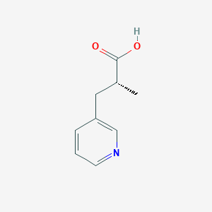 (2R)-2-Methyl-3-pyridin-3-ylpropanoic acid