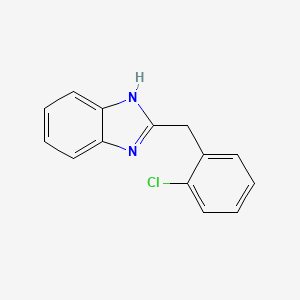 molecular formula C14H11ClN2 B2955194 2-(2-Chlorobenzyl)-1H-benzimidazole CAS No. 213133-88-1