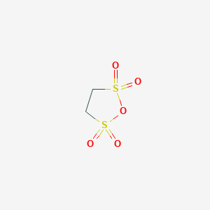 molecular formula C2H4O5S2 B2955219 1,2,5Lambda6-氧杂二硫环己烷-2,2,5,5-四酮 CAS No. 4378-87-4
