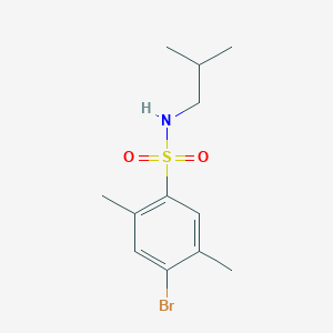 4-bromo-N-isobutyl-2,5-dimethylbenzenesulfonamide