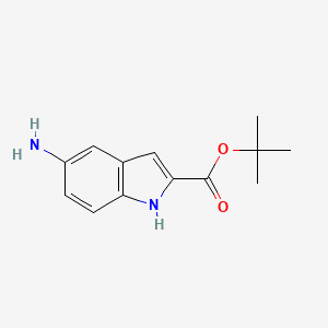 Tert-butyl 5-amino-1H-indole-2-carboxylate