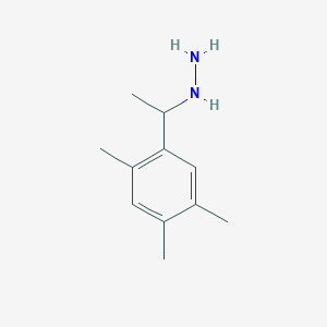 1-(2,4,5-Trimethylphenyl)ethylhydrazine