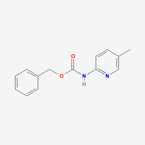 molecular formula C14H14N2O2 B2955458 Carbamic acid,(5-methyl-2-pyridinyl)-,phenylmethyl ester CAS No. 63272-28-6